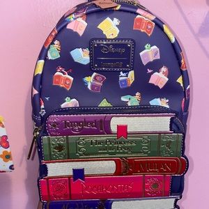 Loungefly Disney Princess Books Backpack